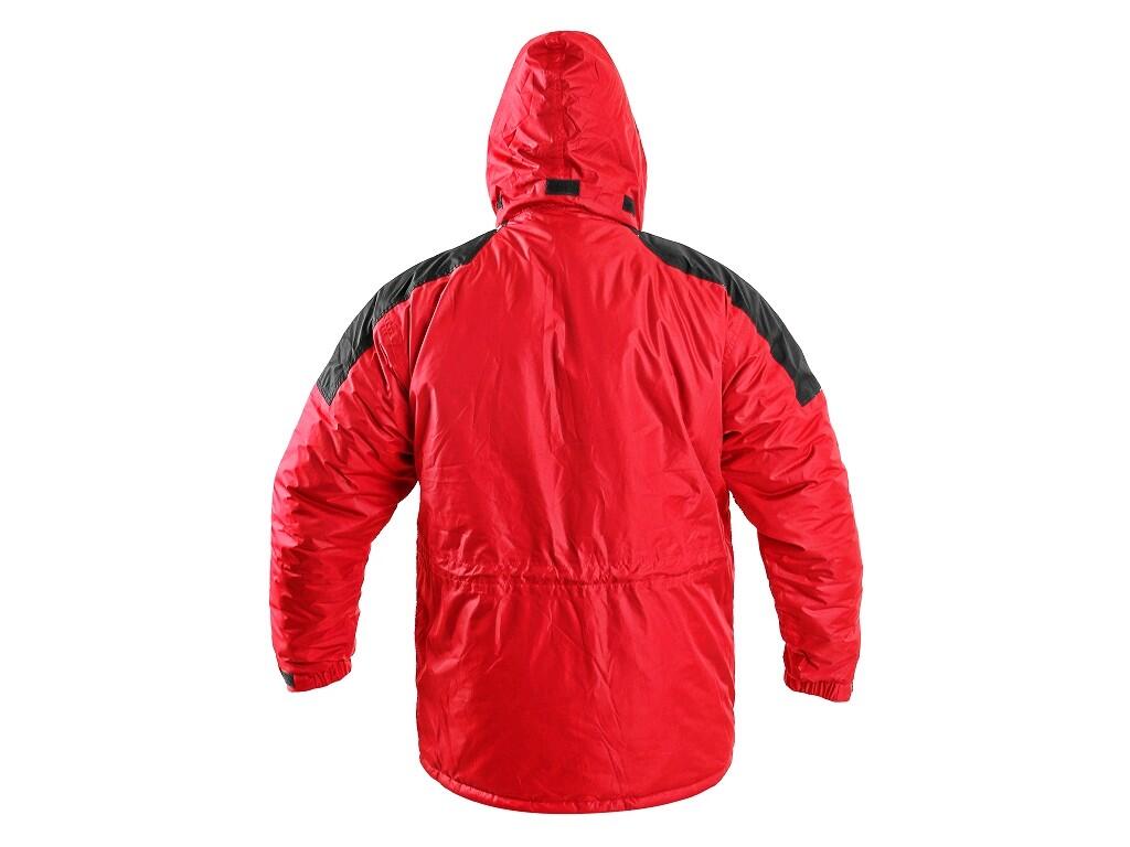 Pánská zimní bunda FREMONT, červeno-černá, vel. 3XL